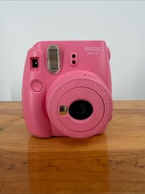 Fujifilm Instax Mini 9 Instant Film Camera Parts Repair Prop Flamingo Pink